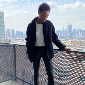 Aritzia Wilfred Free Stallion Jacket in Black